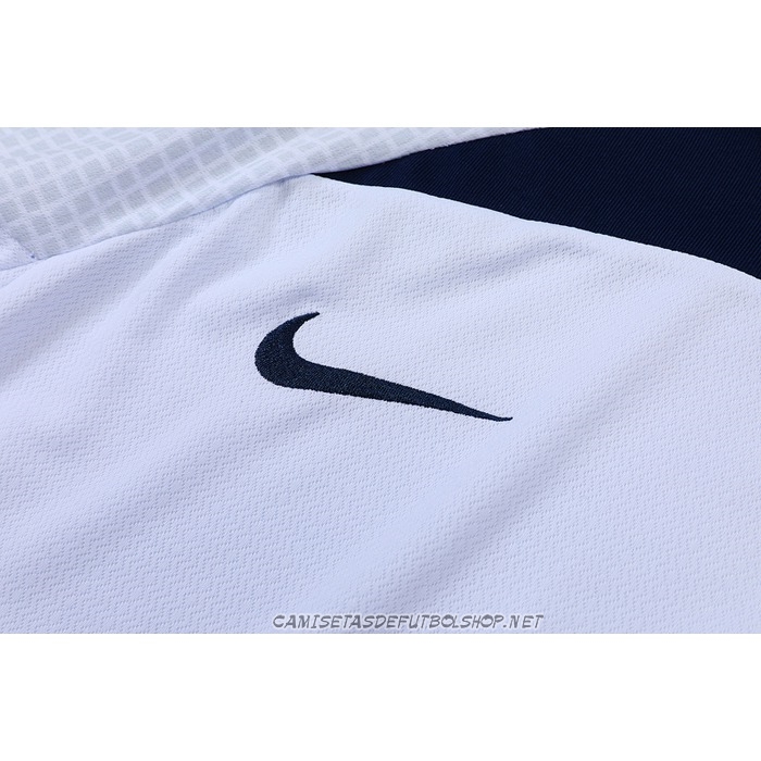 Chandal del Paris Saint-Germain 22-23 Manga Corta Blanco - Pantalon Corto